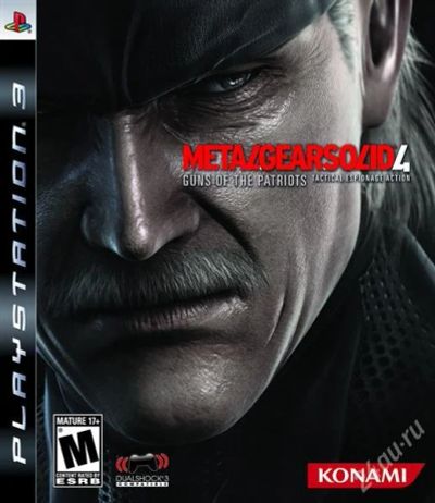 Лот: 2117580. Фото: 1. METAL GEAR SOLID 4 MGS PS3. Игры для консолей