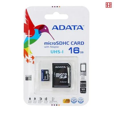 Лот: 3340033. Фото: 1. Карта памяти microSD A-Data 16Gb... Карты памяти