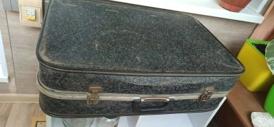 Лот: 23495112. Фото: 1. Ретро старинный чемодан. Чемоданы и сумки дорожные