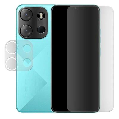 Лот: 24599687. Фото: 1. Защитное стекло Krutoff для Tecno... Защитные стёкла, защитные плёнки
