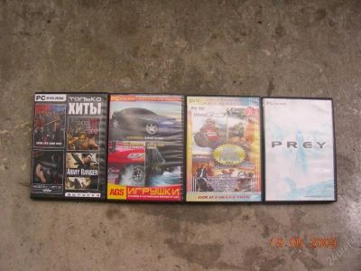 Лот: 76002. Фото: 1. 4 DVD диска с играми по цене 1-ого... Игры для ПК