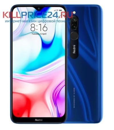 Лот: 16418998. Фото: 1. Xiaomi Redmi 8 3/32GB, голубой... Смартфоны