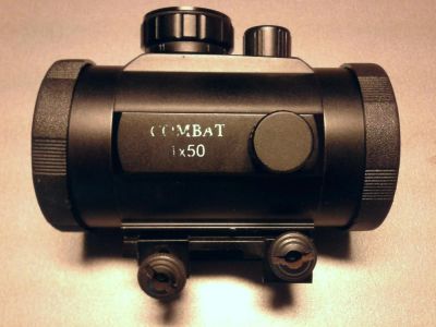 Лот: 4507608. Фото: 1. Коллиматорный прицел combat 1x50. Пейнтбол, страйкбол