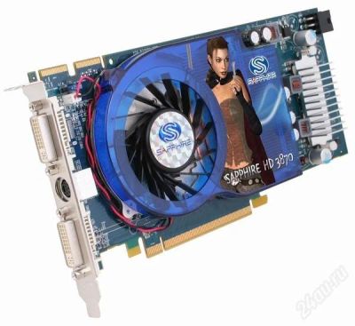 Лот: 1707525. Фото: 1. SAPPHIRE HD 3870 512MB GDDR4 PCI-E... Видеокарты