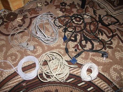 Лот: 2092996. Фото: 1. Кабели, 7 разных! Одним лотом!. Другое (компьютеры, оргтехника, канцтовары)