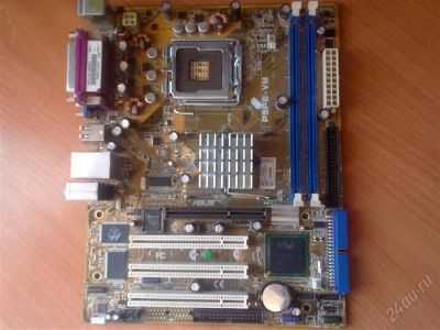 Лот: 1529775. Фото: 1. Asus P5PE-MV. Материнские платы