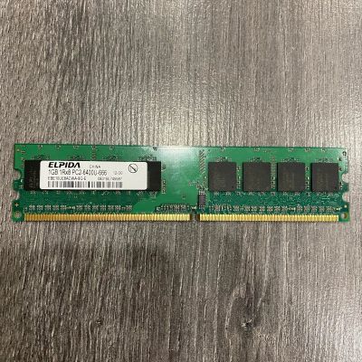 Лот: 16917475. Фото: 1. Модуль памяти: Elpida 1GB DDR2... Оперативная память