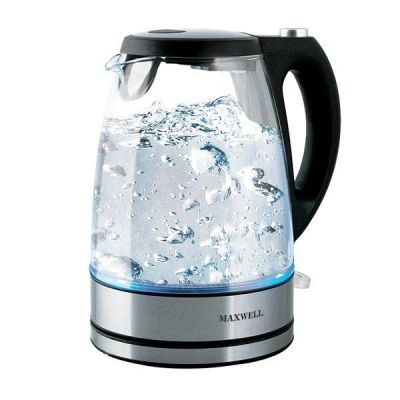 Лот: 3755294. Фото: 1. Чайник Maxwell 1015MW(BK). Чайники, кофемашины, кулеры