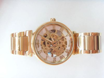 Лот: 4074262. Фото: 1. Отличные часы Skeleton c рубля... Красноярск