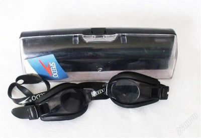 Лот: 2551546. Фото: 1. Очки для плавания Speedo и шапочка... Плавание