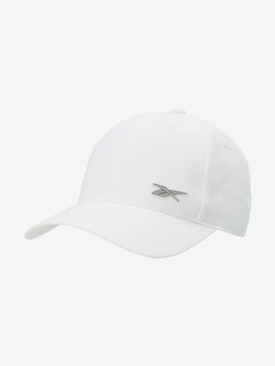 Лот: 25032226. Фото: 1. Бейсболка Reebok Badge, Белый. Другое (спортивная одежда)