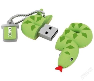 Лот: 2744358. Фото: 1. Emtec Snake 8Gb в наличии!. USB-флеш карты