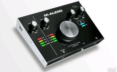 Лот: 10156348. Фото: 1. внешняя звуковая карта USB M-AUDIO... Микшеры, предусилители, микрофонные эффекты