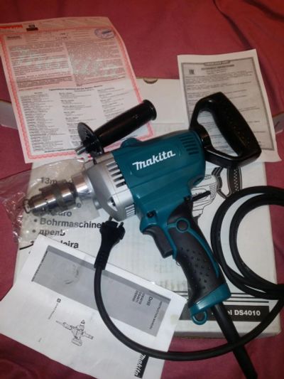 Лот: 7353329. Фото: 1. Дрель миксер Makita DS4010 сделано... Электроинструмент