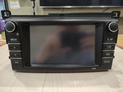 Лот: 18126827. Фото: 1. Штатное головное устройство Toyota... Автомагнитолы