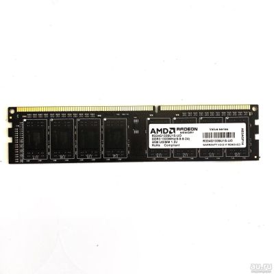 Лот: 13534422. Фото: 1. AMD (R334G1339U1S-UO) 4GB DDR3. Оперативная память