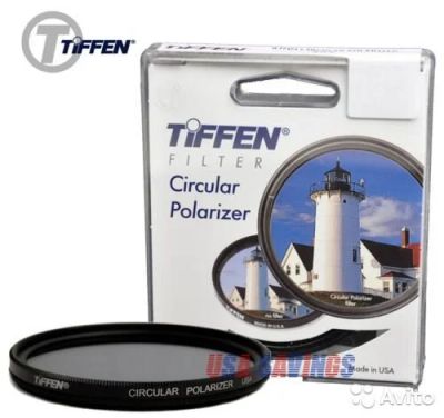 Лот: 10405407. Фото: 1. Tiffen 77mm Поляризационный светофильтр. Светофильтры