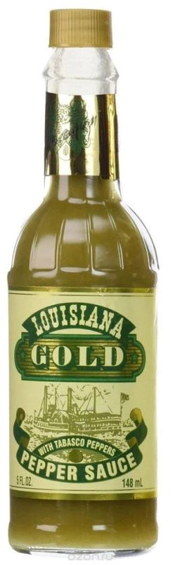 Лот: 10421992. Фото: 1. Louisiana Gold соус зеленый перечный... Приправы, специи