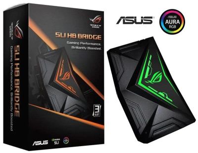 Лот: 14973806. Фото: 1. Мост SLI asus rog-sli-hb-bridge... Шлейфы, кабели, переходники