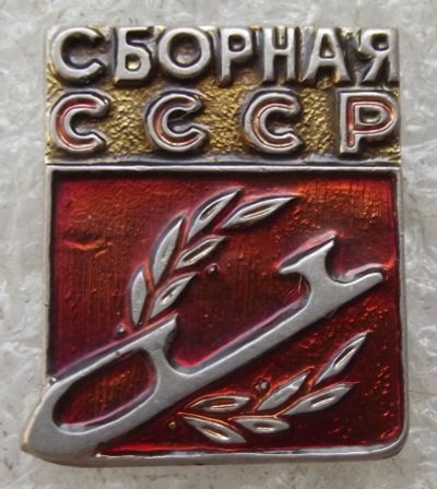 Лот: 12627017. Фото: 1. сборная СССР по фигурному катанию. Другое (значки, медали, жетоны)