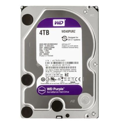 Лот: 17596411. Фото: 1. Жесткий диск Western Digital Purple... Жёсткие диски (HDD)