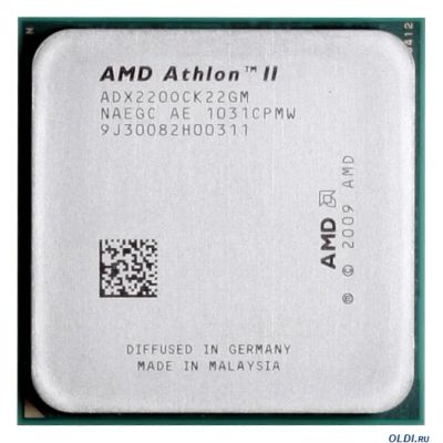 Лот: 5983206. Фото: 1. Процессор AMD Athlon 2 2,8ГГц. Процессоры