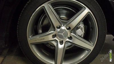 Лот: 1729651. Фото: 1. Колеса r17 AMG на мерседес С,E... Шины на дисках