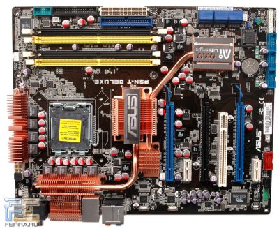 Лот: 6117724. Фото: 1. ASUS P5N-T Deluxe + Процессор... Материнские платы