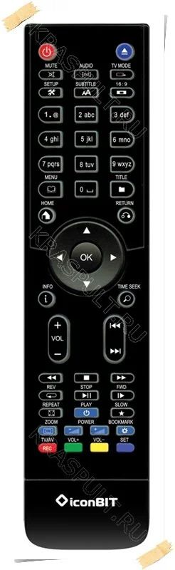 Лот: 15906382. Фото: 1. Пульт IconBIT XDS42GL, XDS52GL... Пульты ДУ