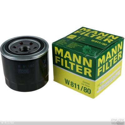 Лот: 17644866. Фото: 1. Масл.фильтр MANN W811/80 MANN... Расходные материалы