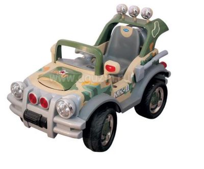 Лот: 3811416. Фото: 1. Электромобиль Geoby джип детский. Детские электромобили