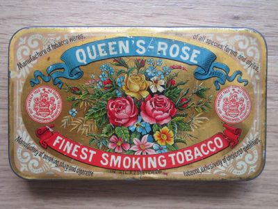 Лот: 7267120. Фото: 1. Коробка табак курительный Queen... Другое (коллекционирование, моделизм)