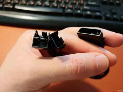 Лот: 13205291. Фото: 1. Разветвитель Molex - 3шт 2pin. Шлейфы, кабели, переходники