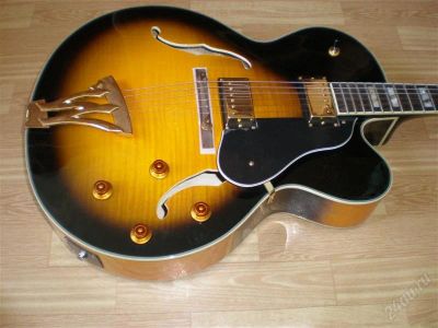 Лот: 1026360. Фото: 1. washburn j5ts super-400 hollowbody... Гитары