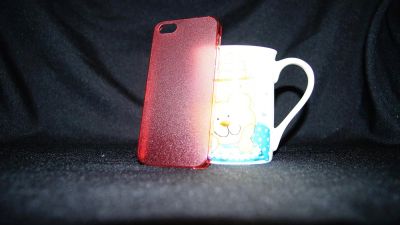 Лот: 3539467. Фото: 1. Чехол на iPhone 5/5s пластик полупрозрачный... Чехлы, бамперы