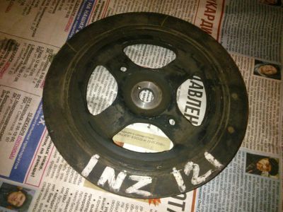 Лот: 10790223. Фото: 1. Шкив коленвала Toyota Allex Runx... Двигатель и элементы двигателя