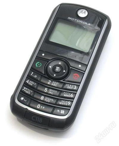 Лот: 1242898. Фото: 1. Motorola C118 - Отличное состояние... Кнопочные мобильные телефоны