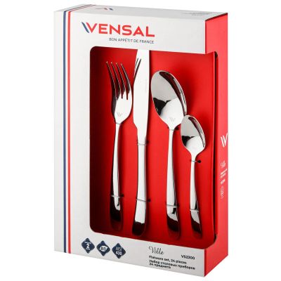 Лот: 24530386. Фото: 1. Набор столовых приборов VENSAL... Столовые приборы, ножи