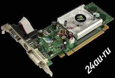 Лот: 1854118. Фото: 1. NVIDIA GeForce 8400 GS артефачная... Видеокарты