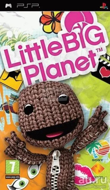 Лот: 14070896. Фото: 1. Little Big Planet [PSP, русская... Игры для консолей