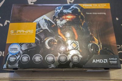Лот: 5049529. Фото: 1. Sapphire R9 270X 1100Mhz Toxic... Видеокарты