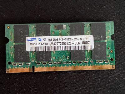 Лот: 20319520. Фото: 1. SO-DIMM DDR2 1GB. Оперативная память