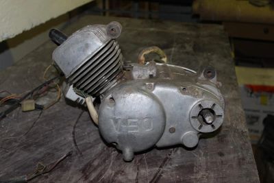 Лот: 3295206. Фото: 1. двигатель мопед рига v-50 б\у. Запчасти