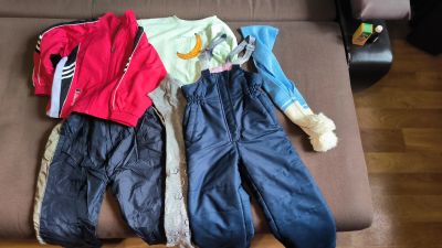 Лот: 25516725. Фото: 1. Вещи для мальчика 4-5 лет. Пакет... Другое (одежда и аксессуары)