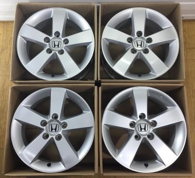 Лот: 21559595. Фото: 1. Оригинальные литые диски HONDA... Диски