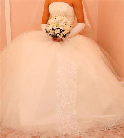 Лот: 2227129. Фото: 1. Шикарное свадебное платье. Другое (свадебная мода)