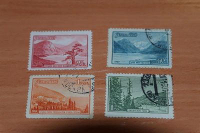 Лот: 3618889. Фото: 1. 1959 Пейзажи СССР (2300-2302-2303-2304... Марки