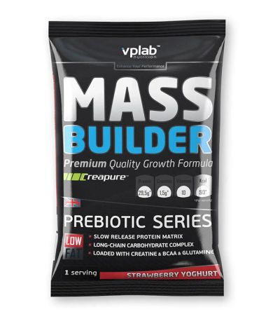 Лот: 10170544. Фото: 1. Mass Builder 100 гр. VP Laboratory. Спортивное питание, витамины