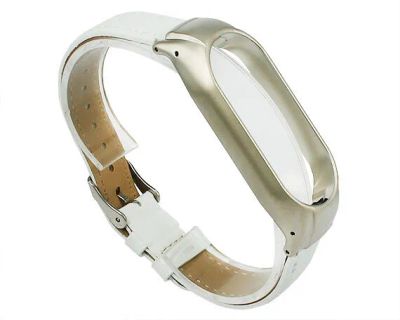 Лот: 20886329. Фото: 1. Ремешок Xiaomi Mi Band 7 leather... Смарт-часы, фитнес-браслеты, аксессуары
