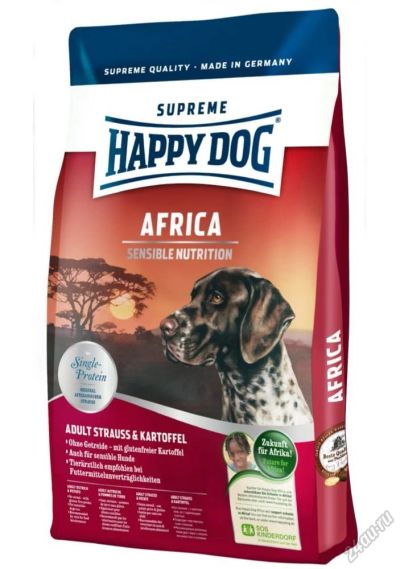 Лот: 5578309. Фото: 1. Корм Happy Dog Supreme Sensible... Корма